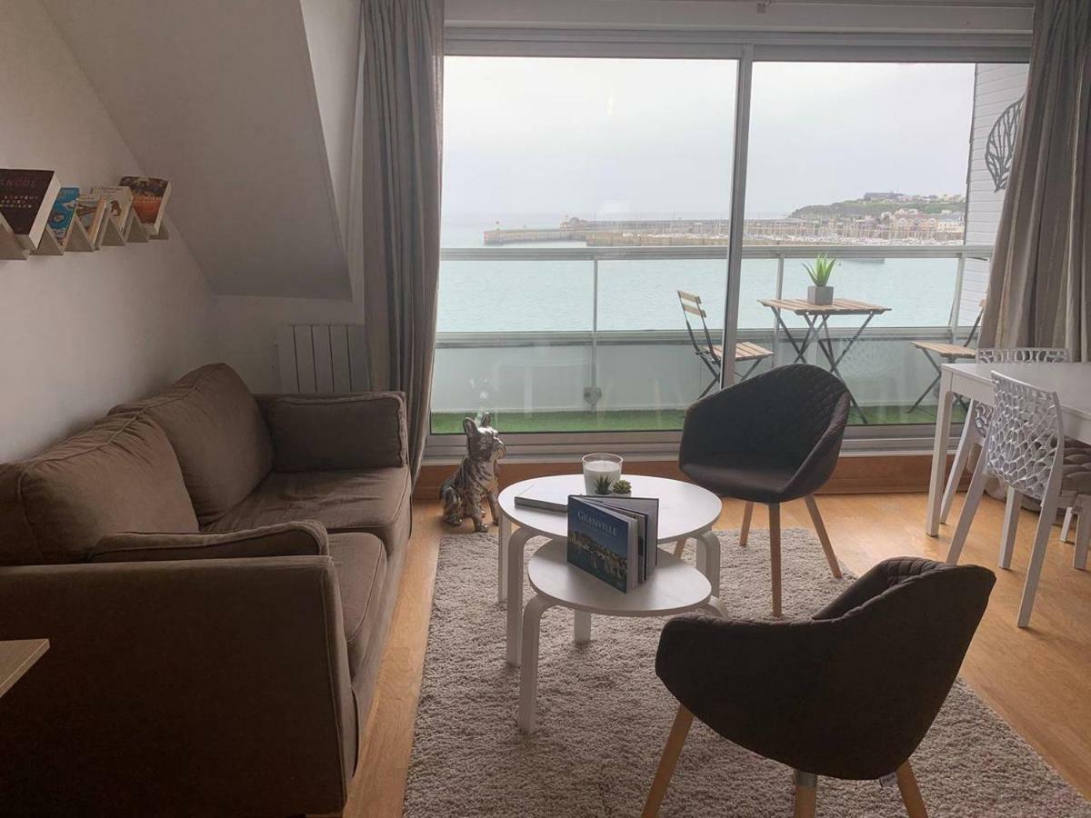 Un Balcon Sur La Mer, Acces Direct A La Plage Granville Zewnętrze zdjęcie