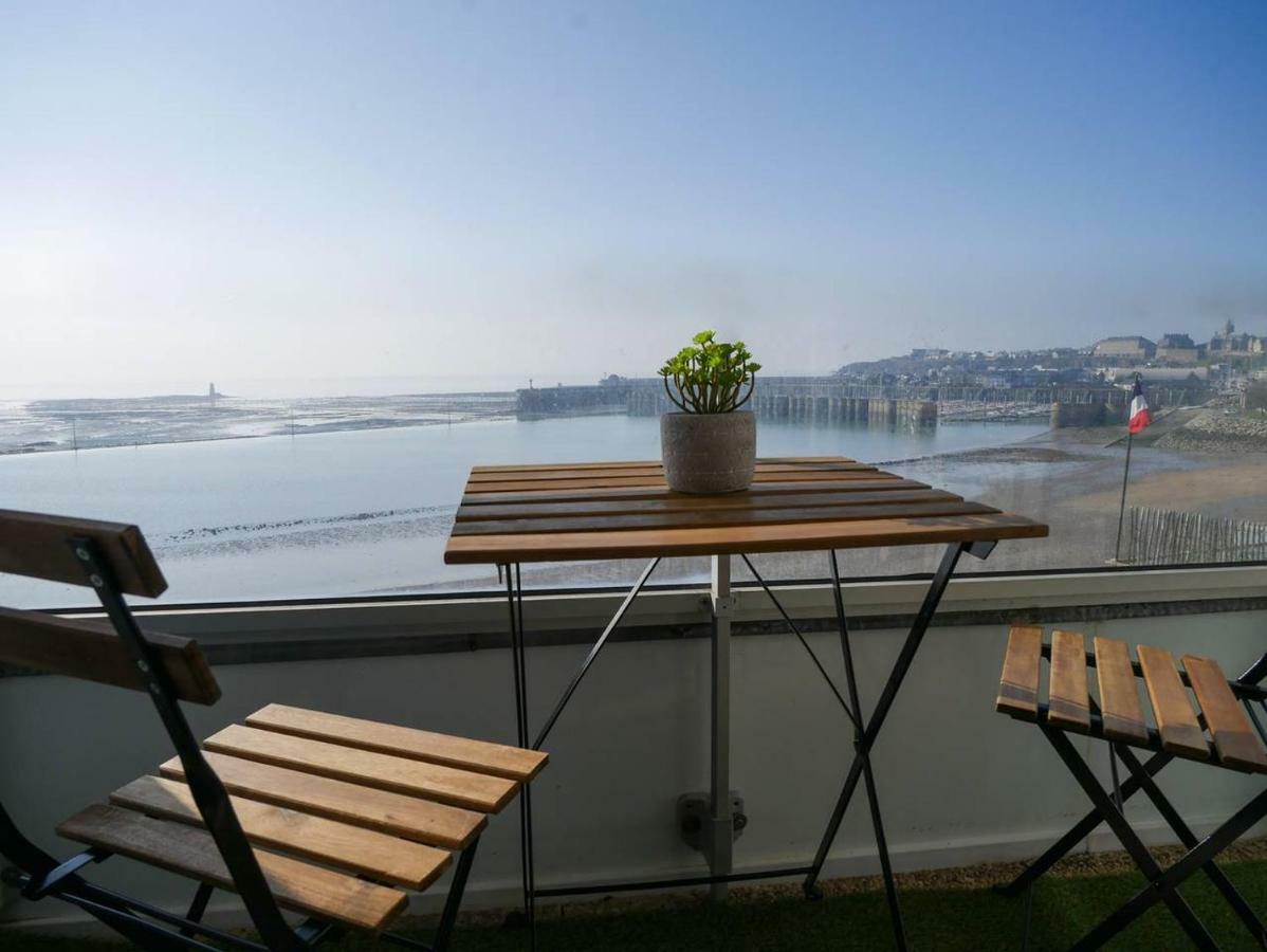 Un Balcon Sur La Mer, Acces Direct A La Plage Granville Zewnętrze zdjęcie